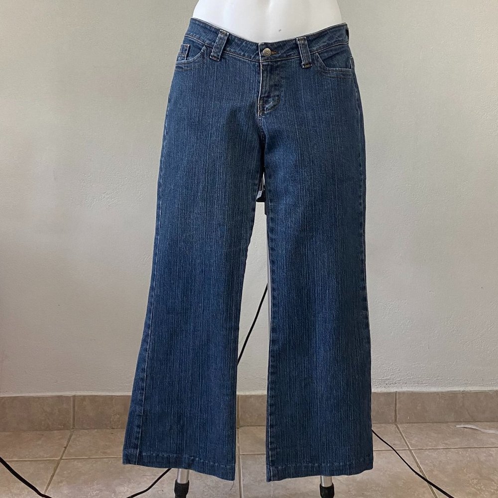 Vintage 80 90 Congo Women's 5 Pocket Blue Denim Jean Size 12